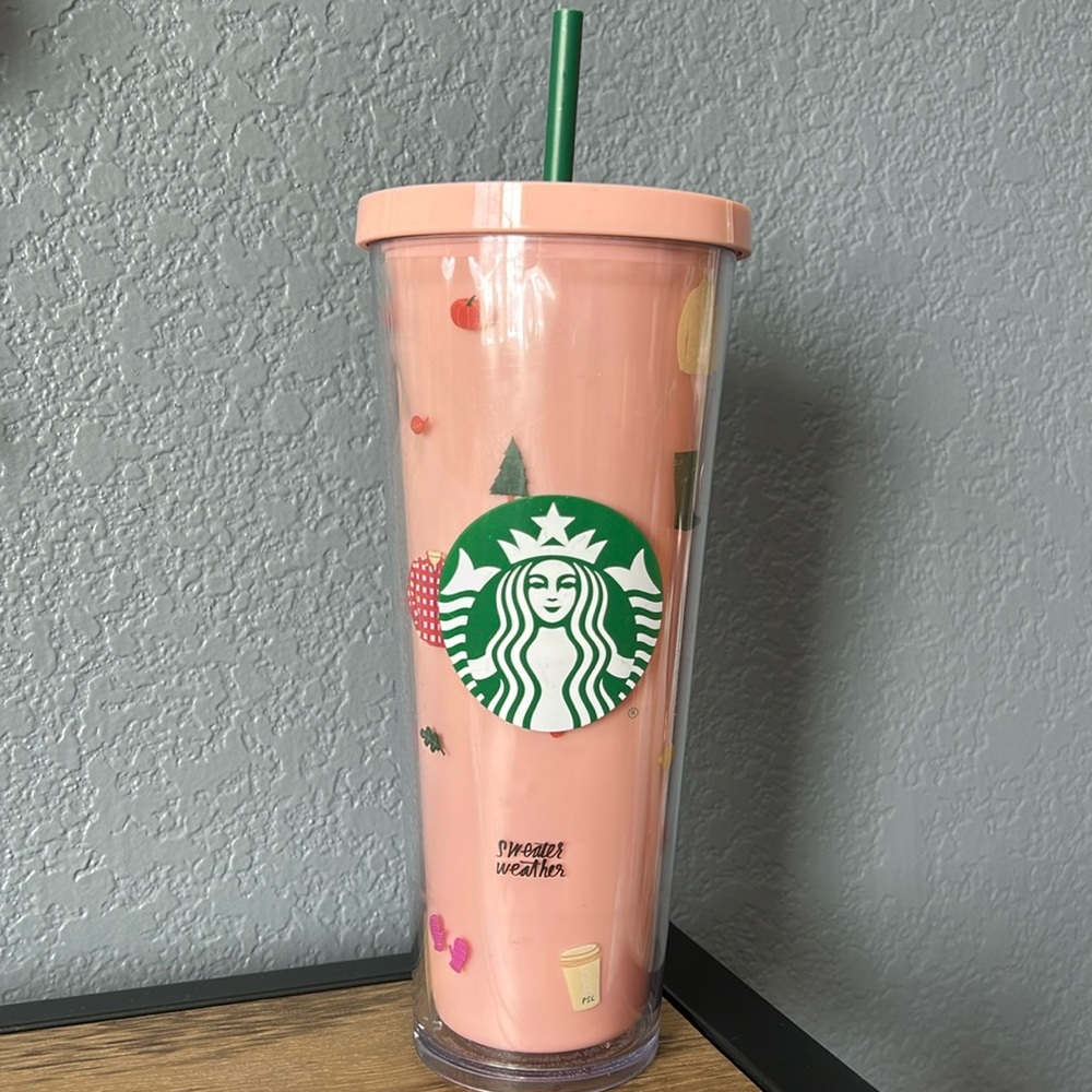 RARE Starbucks + ban.do Fall "Sweater Weather" cup